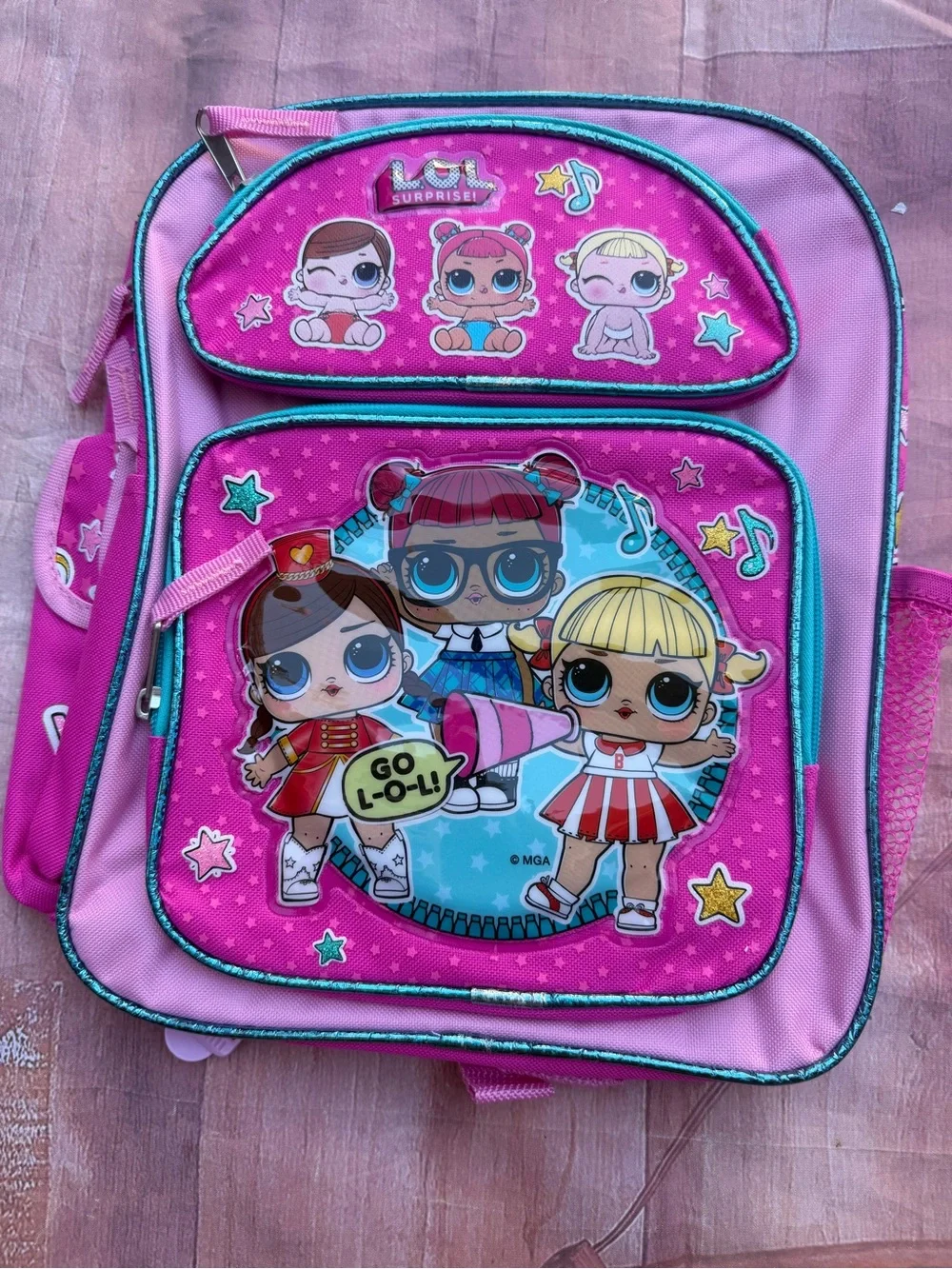L.O.L. Surprise! Kids Pink Character Backpack